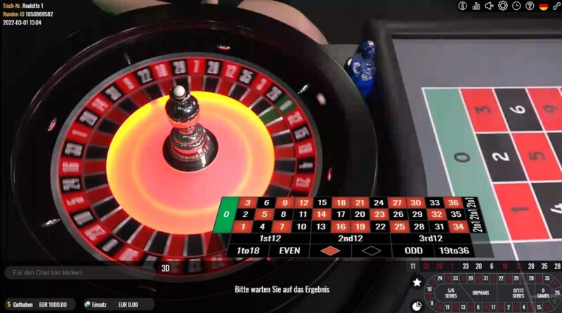 Roulette Tischspiel Casino Online