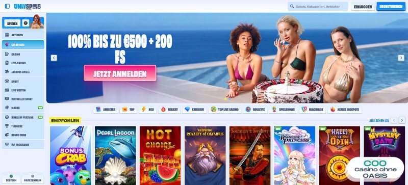OnlySpins Screenshot