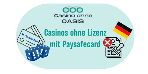 Online Casinos ohne deutsche Lizenz mit Paysafecard