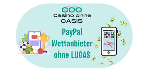 PayPal Wettanbieter ohne LUGAS