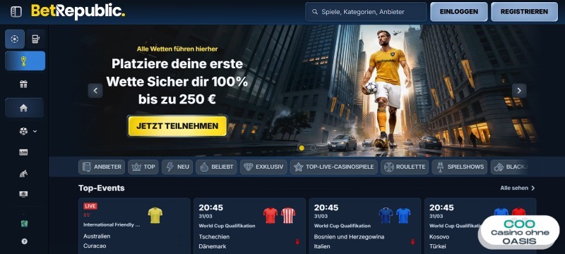 BetRepublic Screenshot