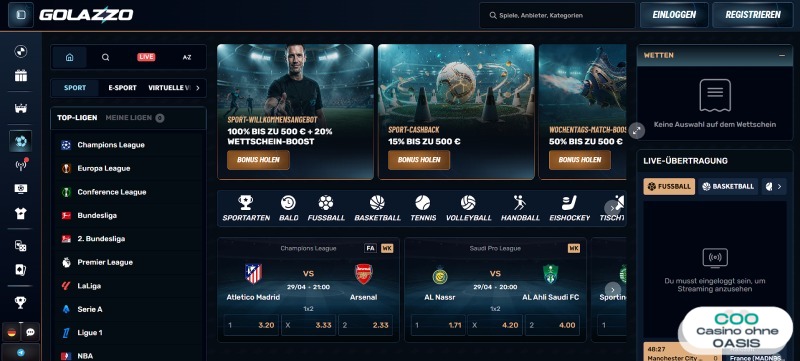 Golazzo Screenshot