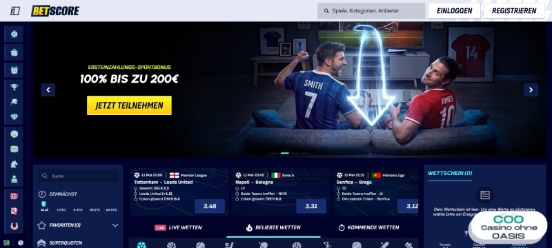 BetScore Screenshot