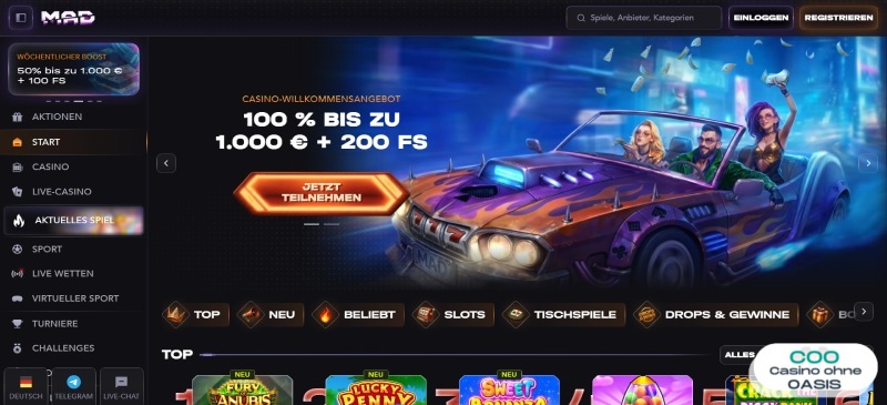 Mad Casino Screenshot